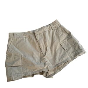 Zara Tan Cargo Shorts